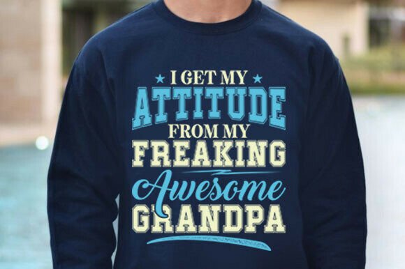 Funny Grandpa Graphic Tee Svg: Designing with Humor