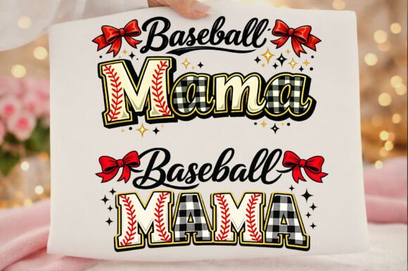 Game Day Glamour: The Baseball Mama Coquette Bow Design